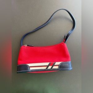 Vintage Red & Navy Y2k Tommy Hilfiger Bag